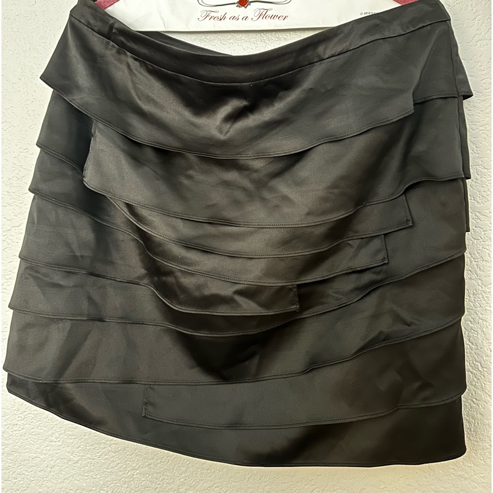 Ann Taylor Black Mini Skirt